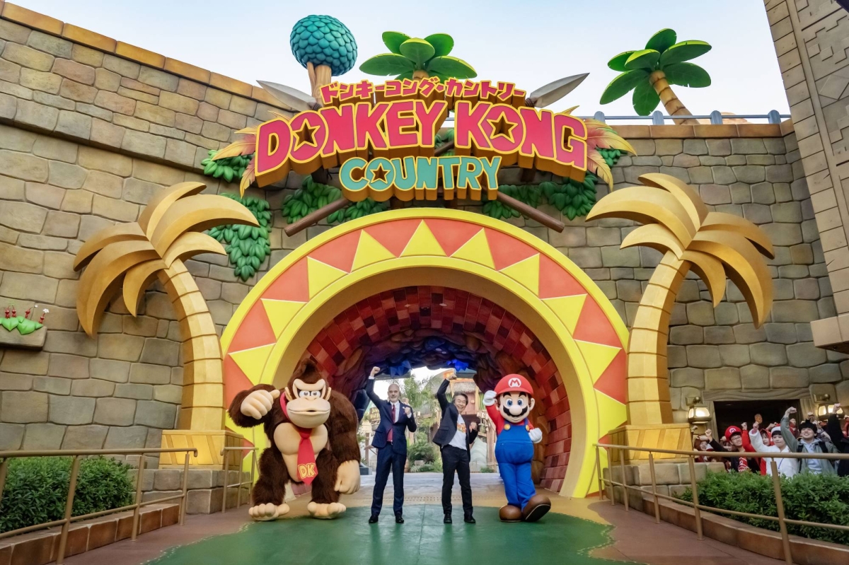 USJ’s new Donkey Kong Country is a barrel of fun