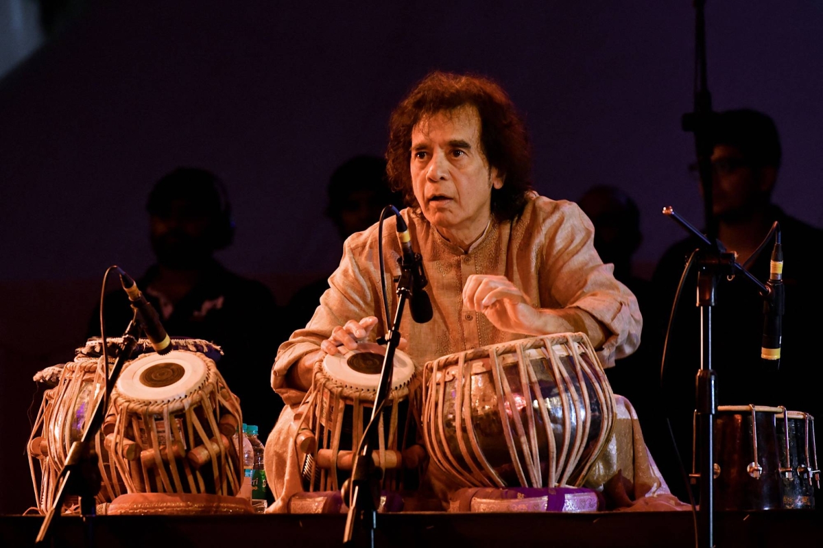 Zakir Hussain, peerless Indian tabla player, dies at 73
