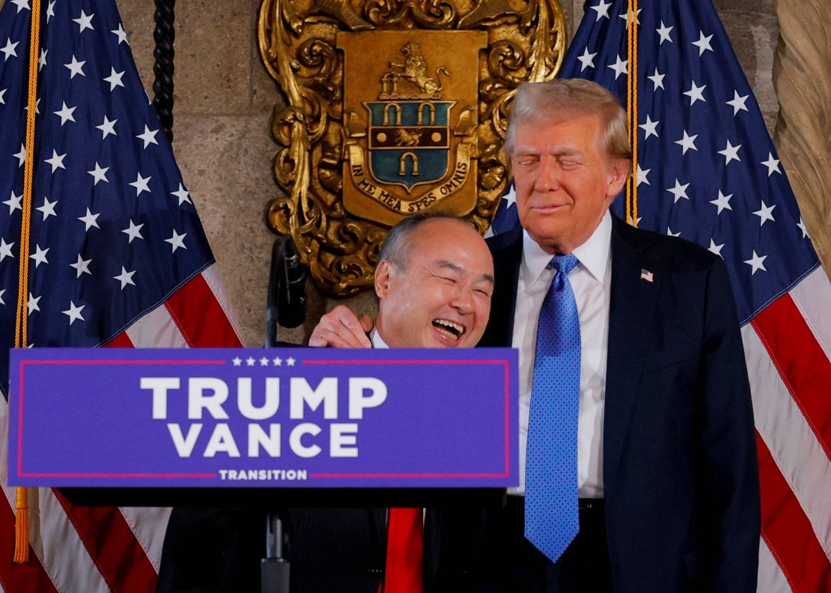 SoftBank pledges $100 billion U.S. investment at Trump event