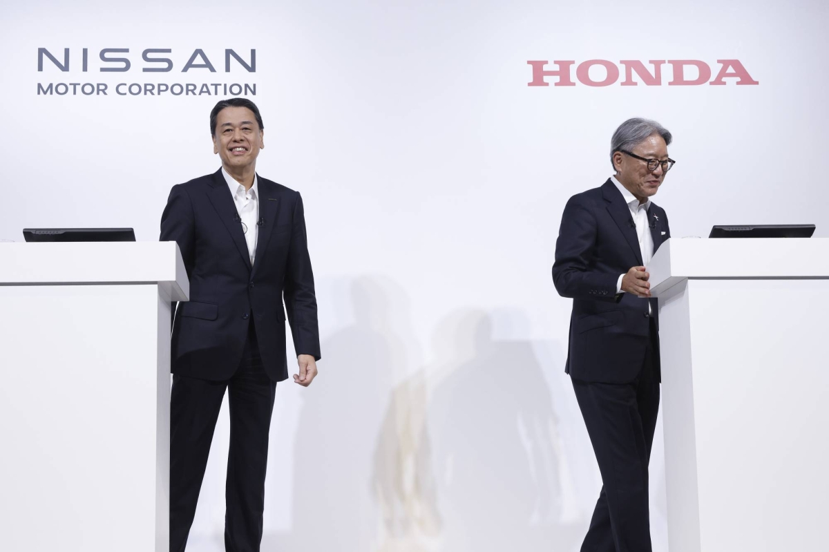 Honda and Nissan to start talks on possible merger, report says