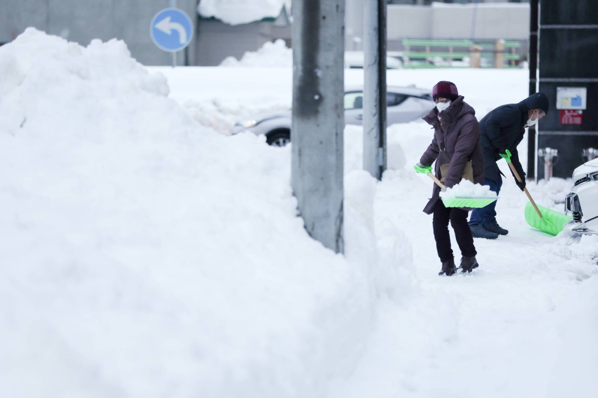 Japanese study links heavy Hokkaido snowfall in 2021 to climate change