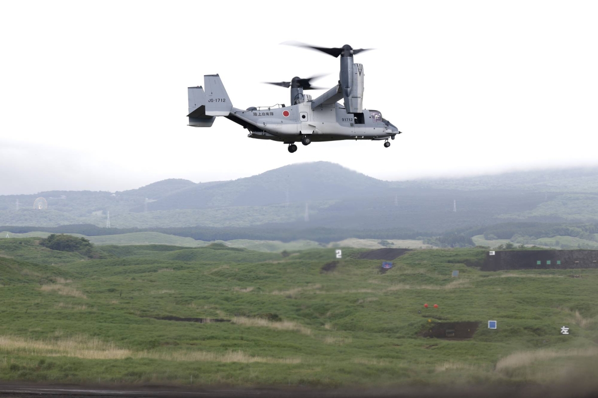 Japan’s SDF to resume Osprey flights