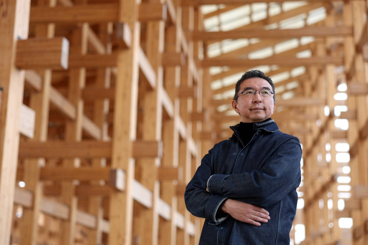 Architect Sou Fujimoto says his ‘Grand Ring’ will be a symbol of unity at the Osaka Expo