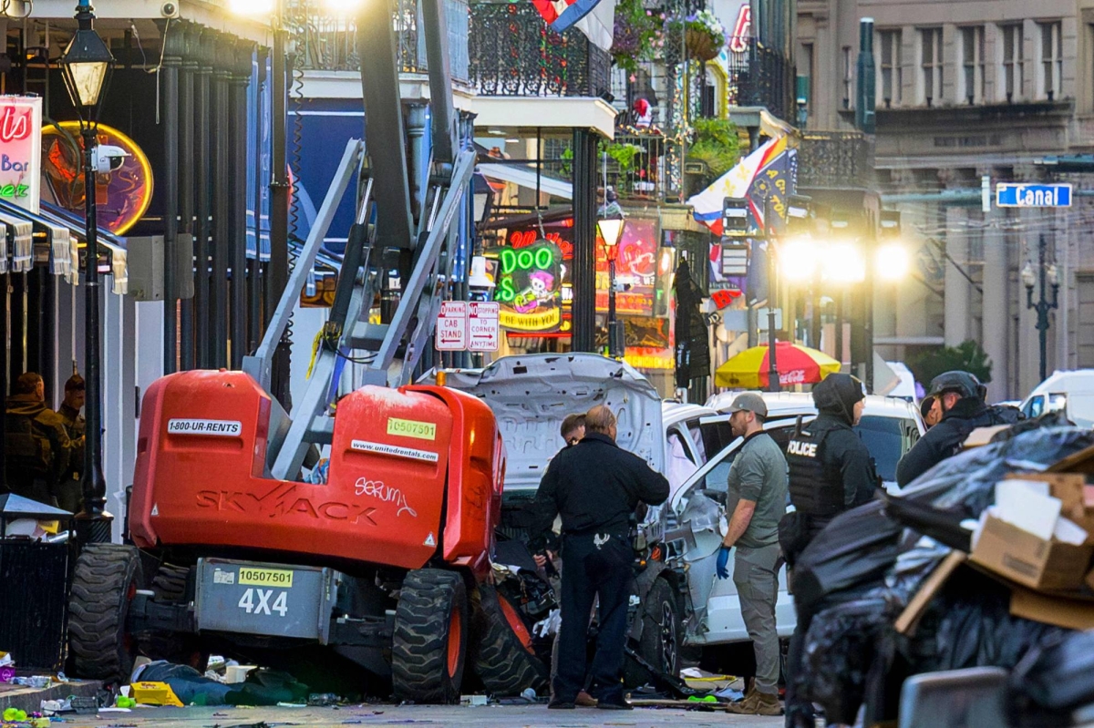FBI probes New Orleans truck ramming as ISIS-inspired terrorist attack