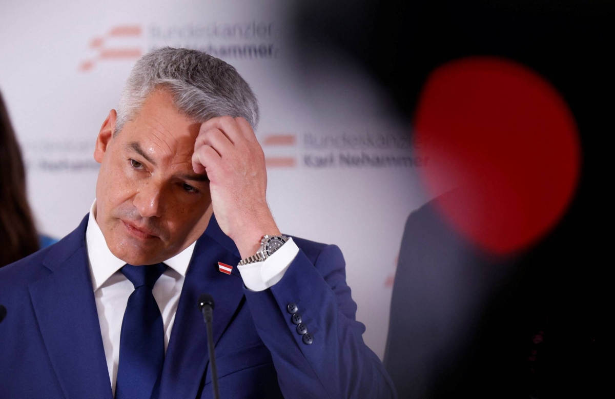 Austria’s chancellor to step down after coalition talks collapse