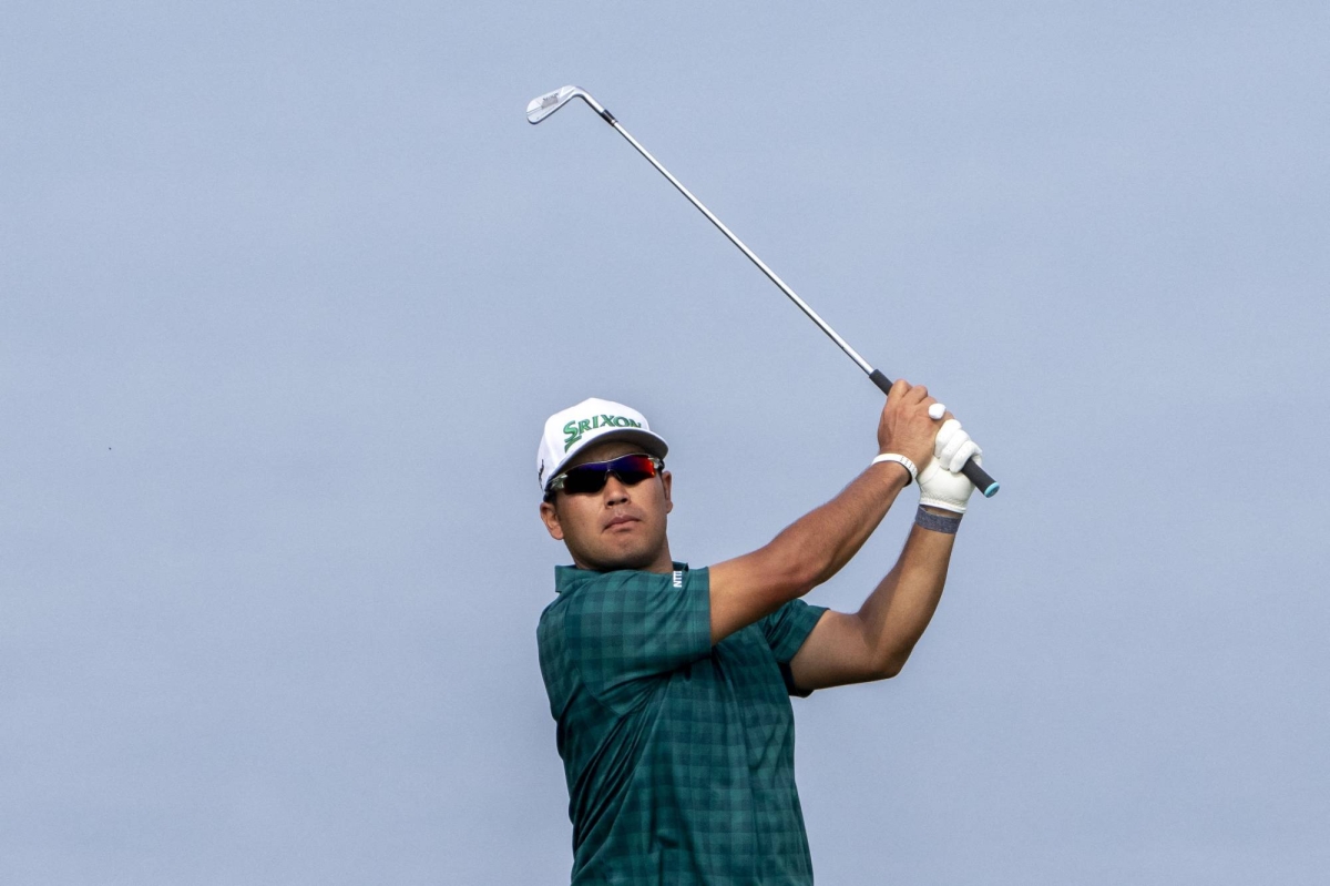 Hideki Matsuyama holds 1-shot edge on Collin Morikawa at The Sentry