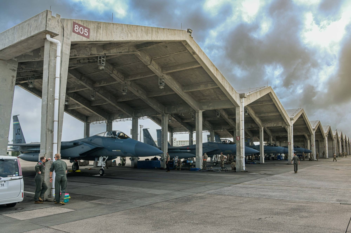 U.S. falling behind on aircraft shelters in Asia as China’s missile arsenal grows