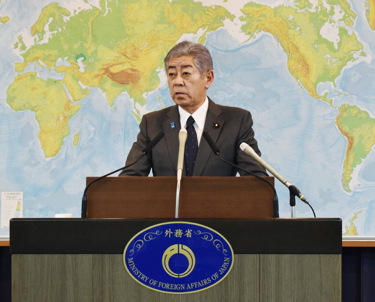 Japan top diplomat visits South Korea to amid political turmoil in Seoul