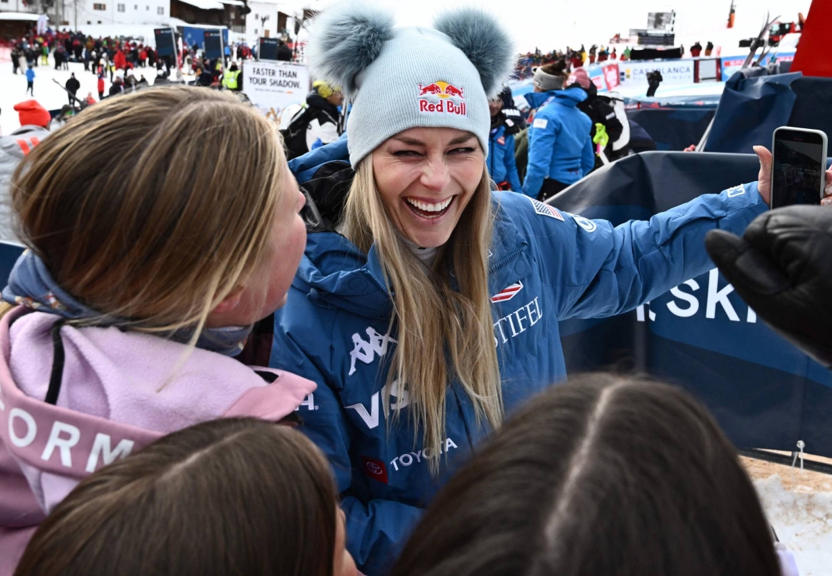Impressive Vonn fourth as Macuga takes first World Cup win