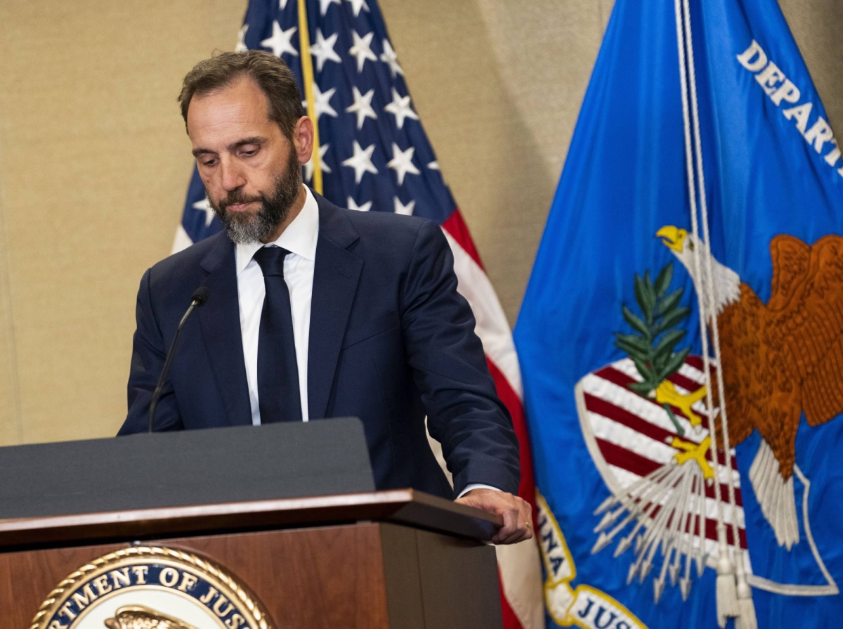 Special counsel report says Trump would have been convicted in election case