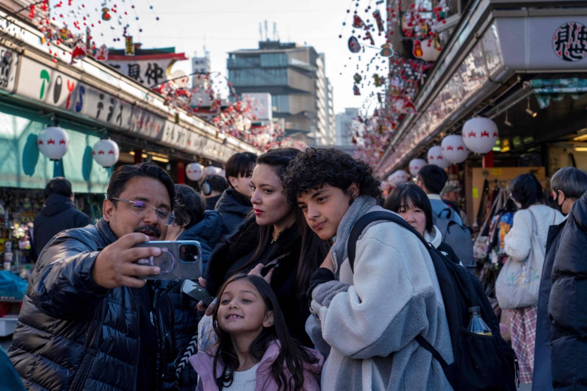 Japan saw a record 37 million visitors from abroad in 2024