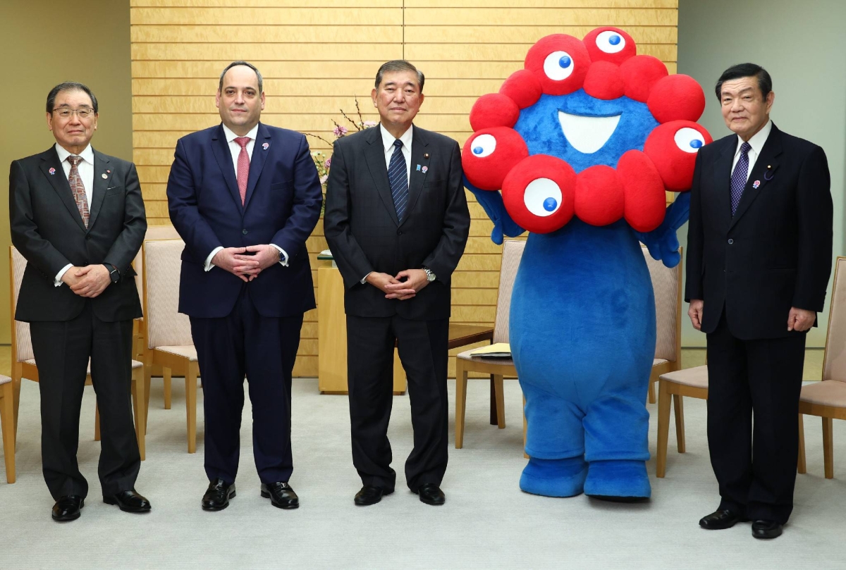 Ishiba vows to make Osaka Expo a success