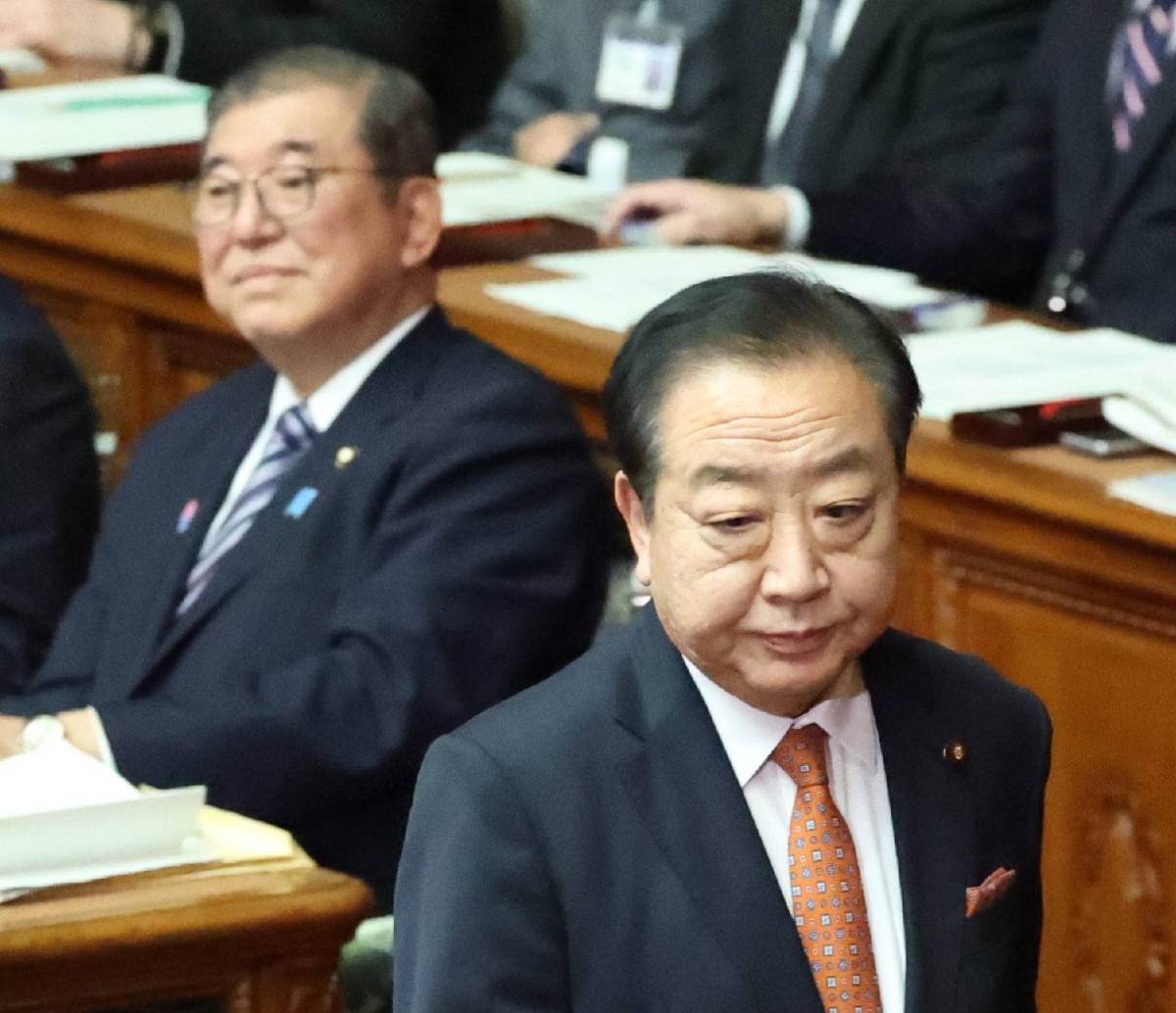 Constitutional Democratic Party head grills Ishiba on diplomacy with Trump