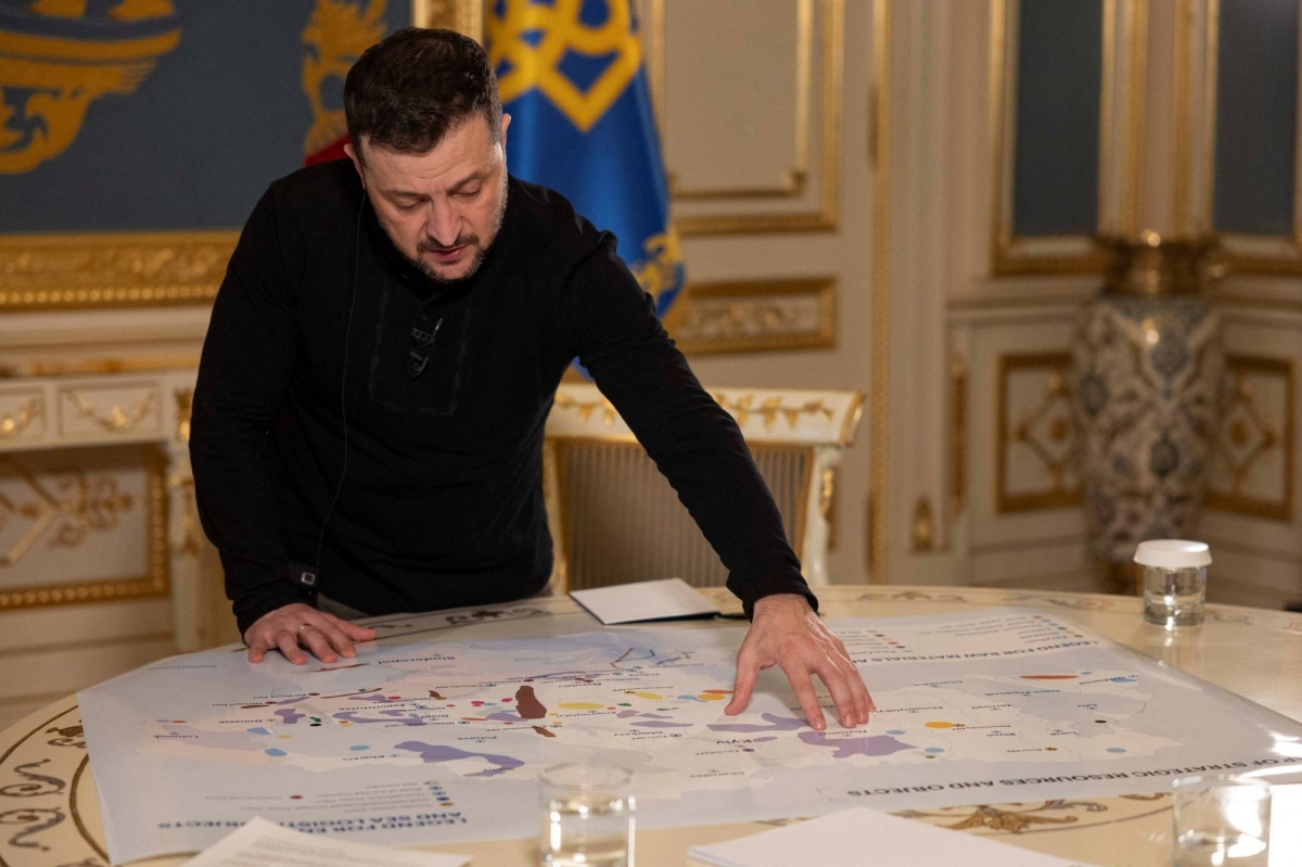 ‘Let’s do a deal’: Zelenskyy offers Trump mineral partnership, seeking security