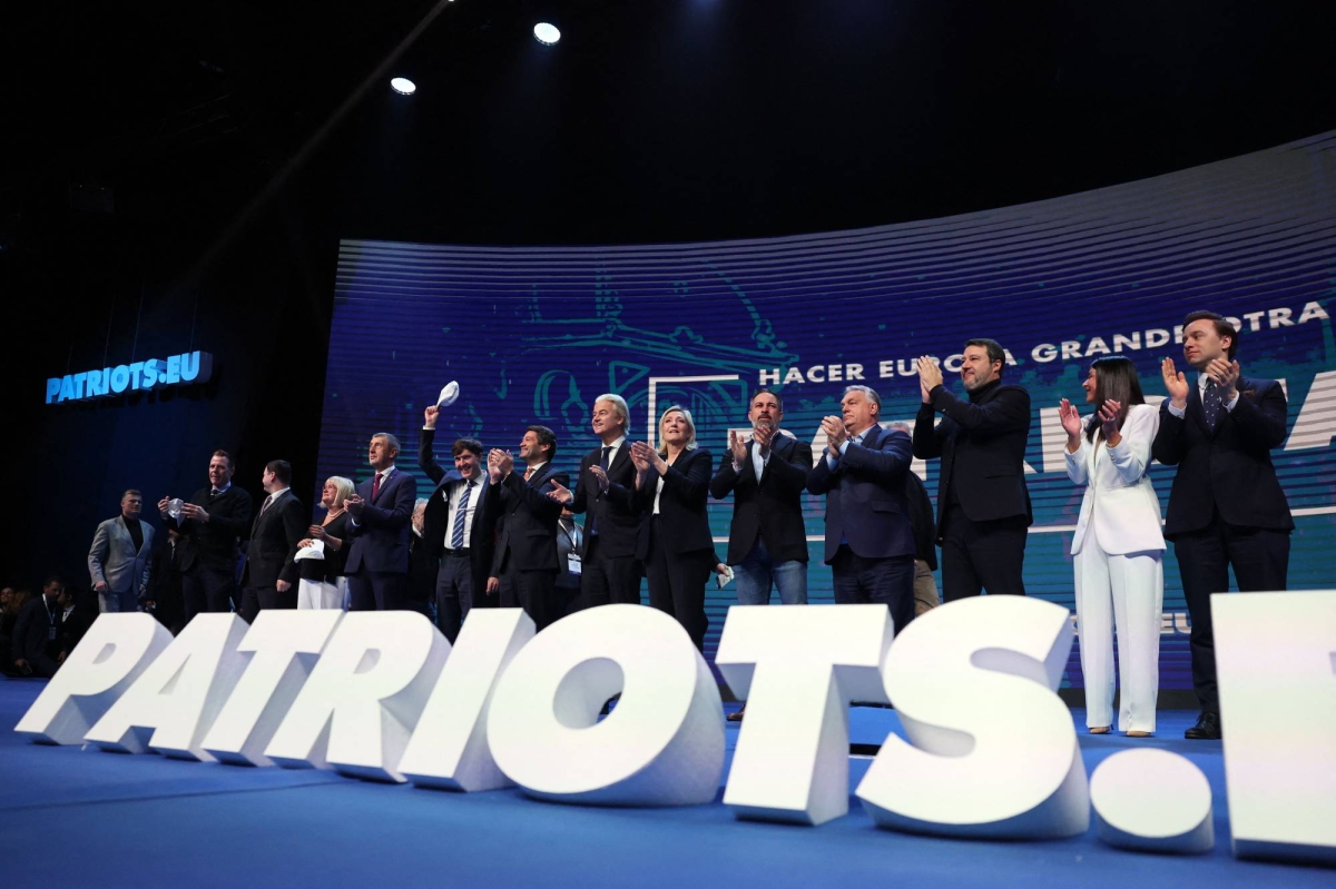 EU’s largest far-right bloc makes show of force in Spain