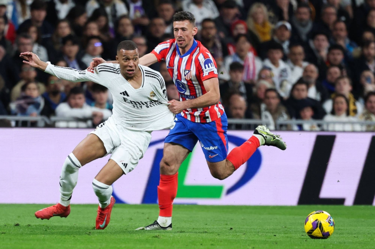 Mbappe secures Real Madrid derby draw against Atletico