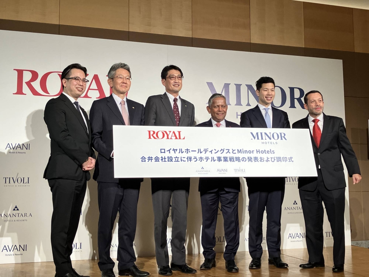 Thailand’s Minor Hotels entering Japanese market with Royal Holdings JV