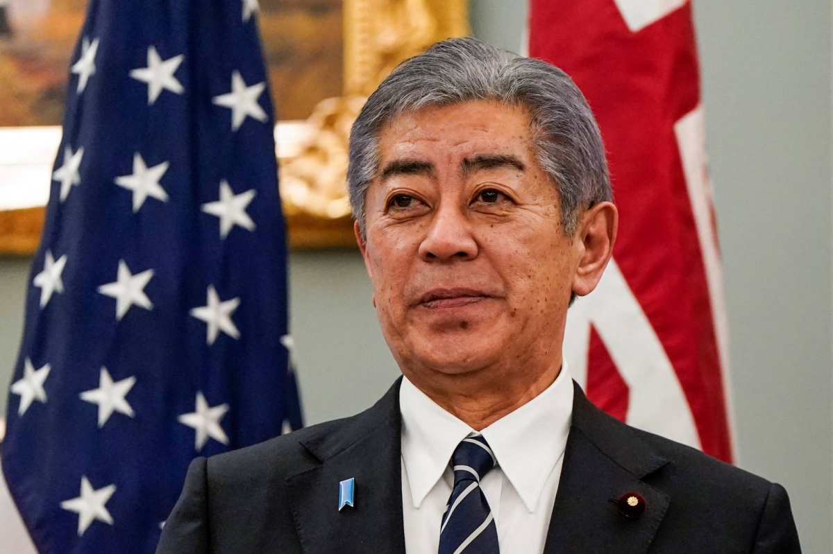 Japan’s Iwaya vows to push ahead with sanctions against Russia