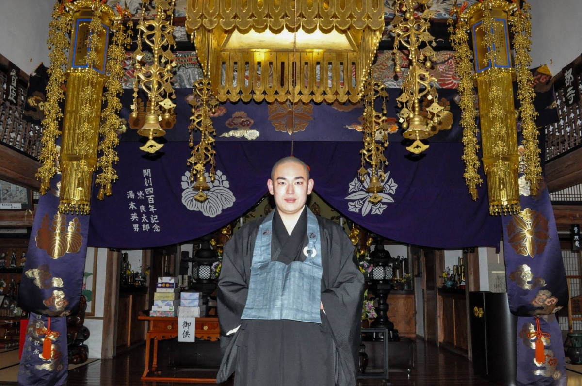 Monk in chaplain training urges people to face death and live life