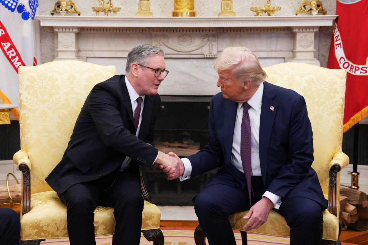 Trump dodges plea from Britain’s Starmer for Ukraine security guarantee