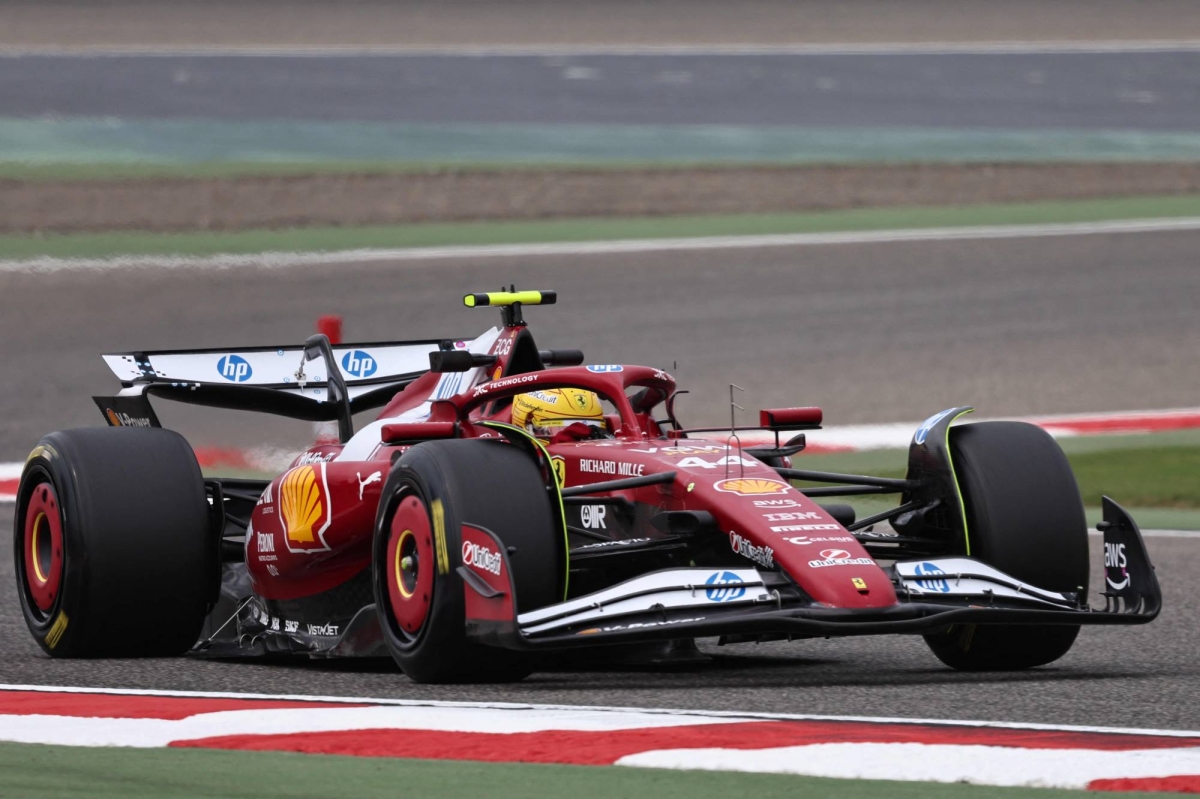 Lewis Hamilton ‘really enjoying’ driving Ferrari during testing