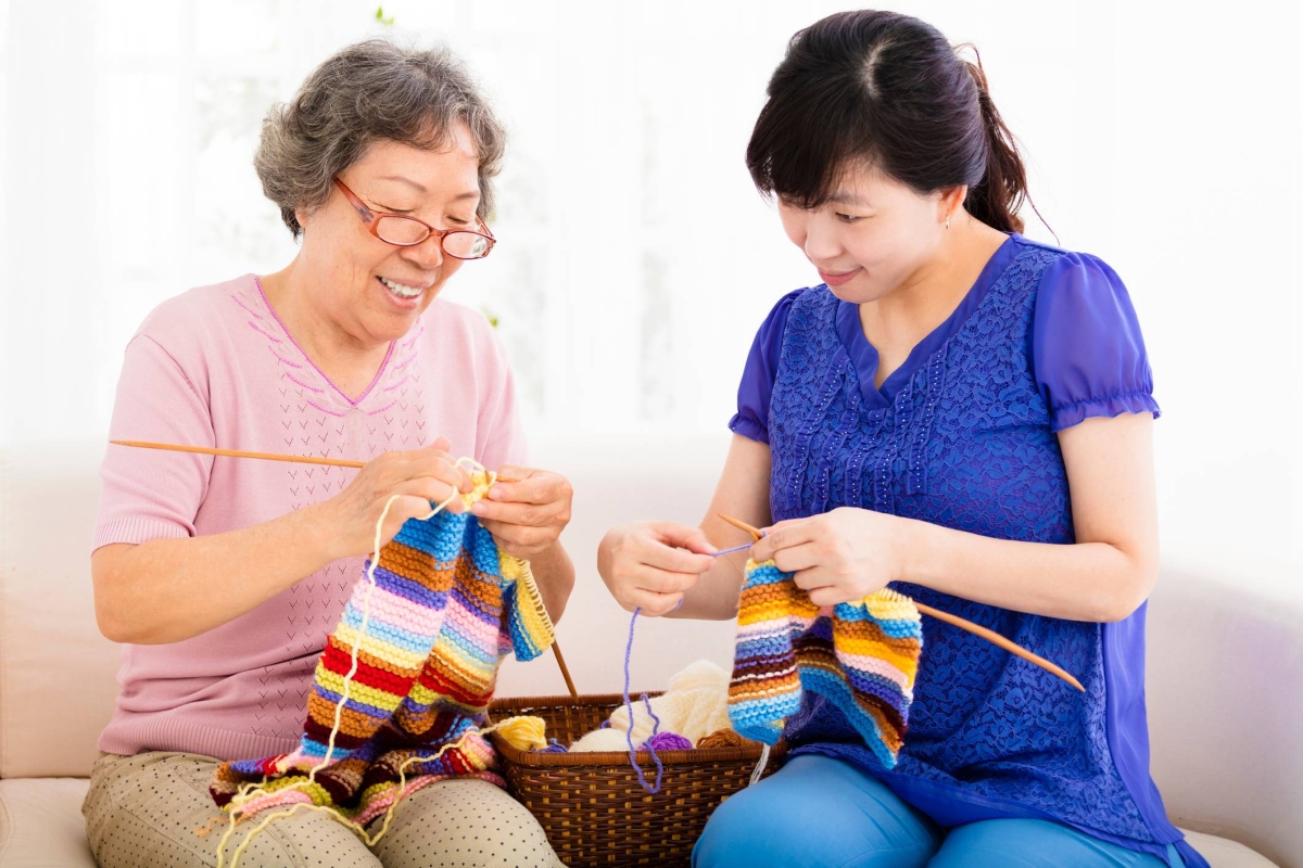 ‘Granny hobbies’ are the new self-care