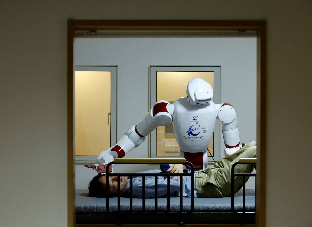 AI robots may hold key to nursing Japan’s aging population