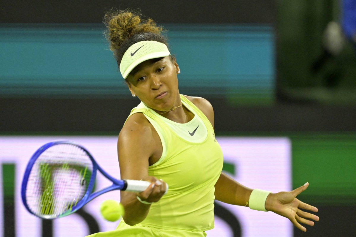 Naomi Osaka falls in first round at Indian Wells