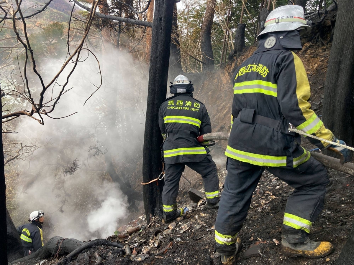 Wildfire slows in Iwate as government announces relief support